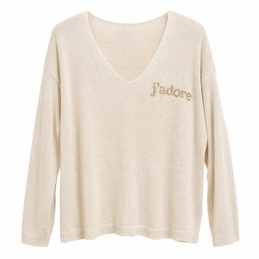 Pull léger "J'adore"