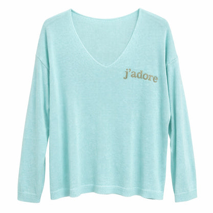 Pull léger "J'adore"
